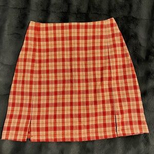 Brandy Melville plaid skirt.